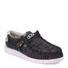 Peltz Shoes  Men's Hey Dude Wally Stretch Slip-On METEORITE 110383264