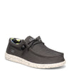 Peltz Shoes  Men's Hey Dude Wally Stretch Slip-On BLACK 110384900