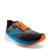 Peltz Shoes  Men's Brooks Hyperion Max Running Shoe Black/Grey/Orange 110390 1D 019