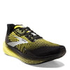 Peltz Shoes  Men's Brooks Hyperion Max Running Shoe Black/Yellow/White 110390 1D 078