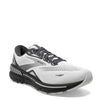 Peltz Shoes  Men's Brooks Adrenaline GTS 23 Running Shoe - Extra Wide Width Oyster/Ebony/Alloy 110391 4E 065