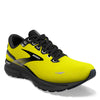 Peltz Shoes  Men's Brooks Ghost 15 Running Shoe Nightlife/Black/Ebony 110393 1D 762