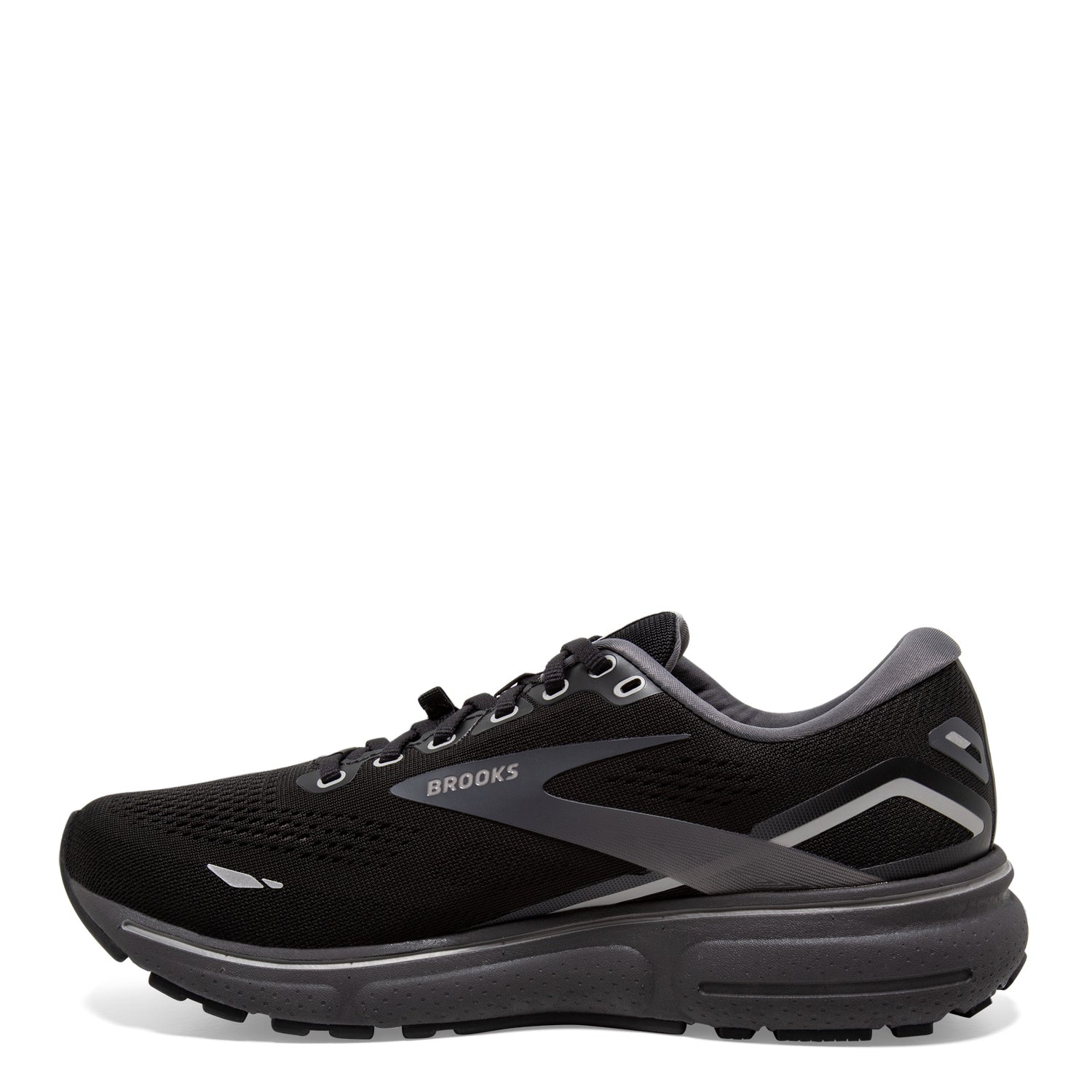Peltz Shoes  Men's Brooks Ghost 15 GTX Running Shoe Black/Grey 110394 1D 022