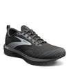 Peltz Shoes  Men's Brooks Revel 6 Running Shoe Black/Pearl/Gray 110398 1D 072