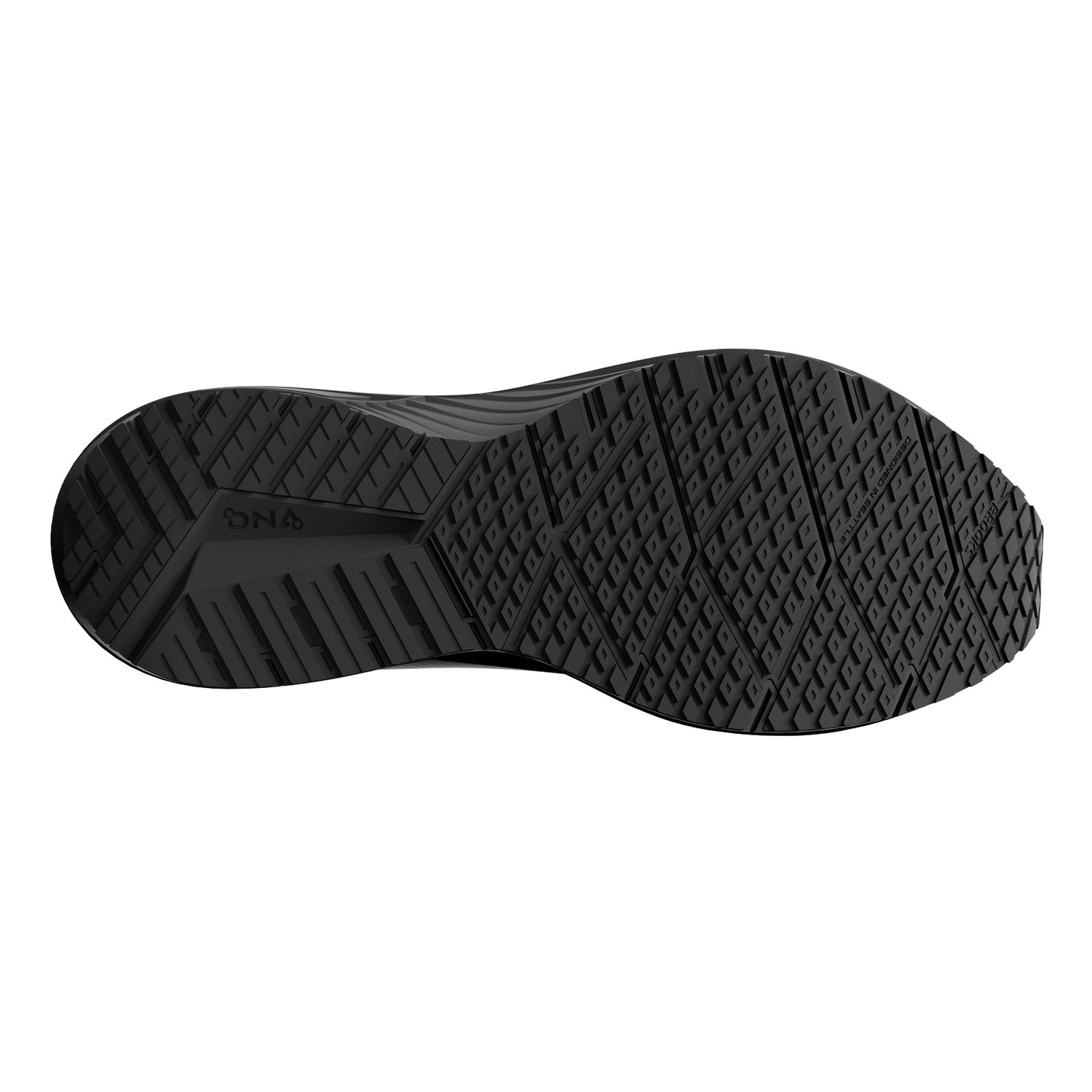 Peltz Shoes  Men's Brooks Revel 6 Running Shoe Black/Pearl/Gray 110398 1D 072