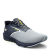 Peltz Shoes  Men's Brooks Launch 10 Running Shoe Blue/Yellow 110409 1D 009