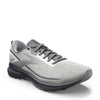 Peltz Shoes  Men's Brooks Trace 3 Running Shoe White/Alloy/Ebony 110412 1D 180