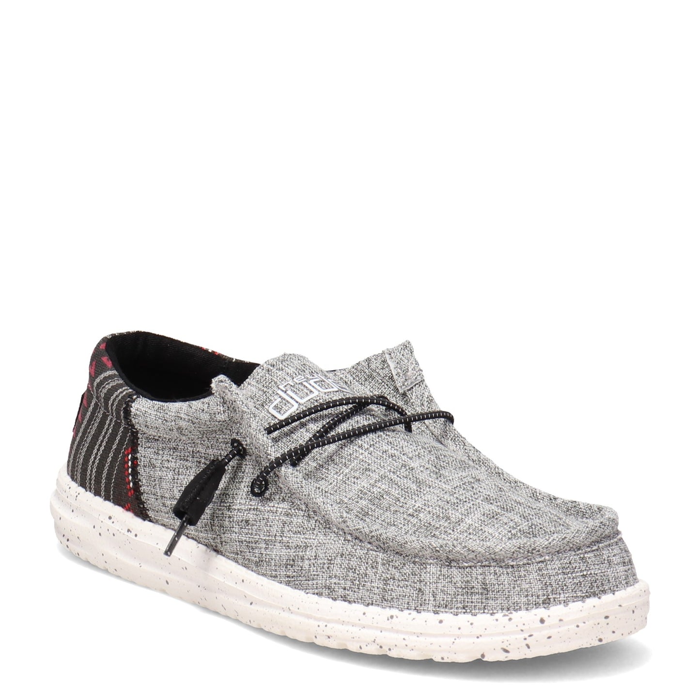 Peltz Shoes  Men's Hey Dude Wally Funk Slip-On BLACK AZTEC 110414864