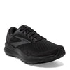 Peltz Shoes  Men's Brooks Ghost 16 Running Shoe Black/Black 110418 1D 020