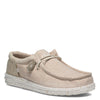 Peltz Shoes  Men's Hey Dude Wally Funk Slip-On WHEAT 110419107