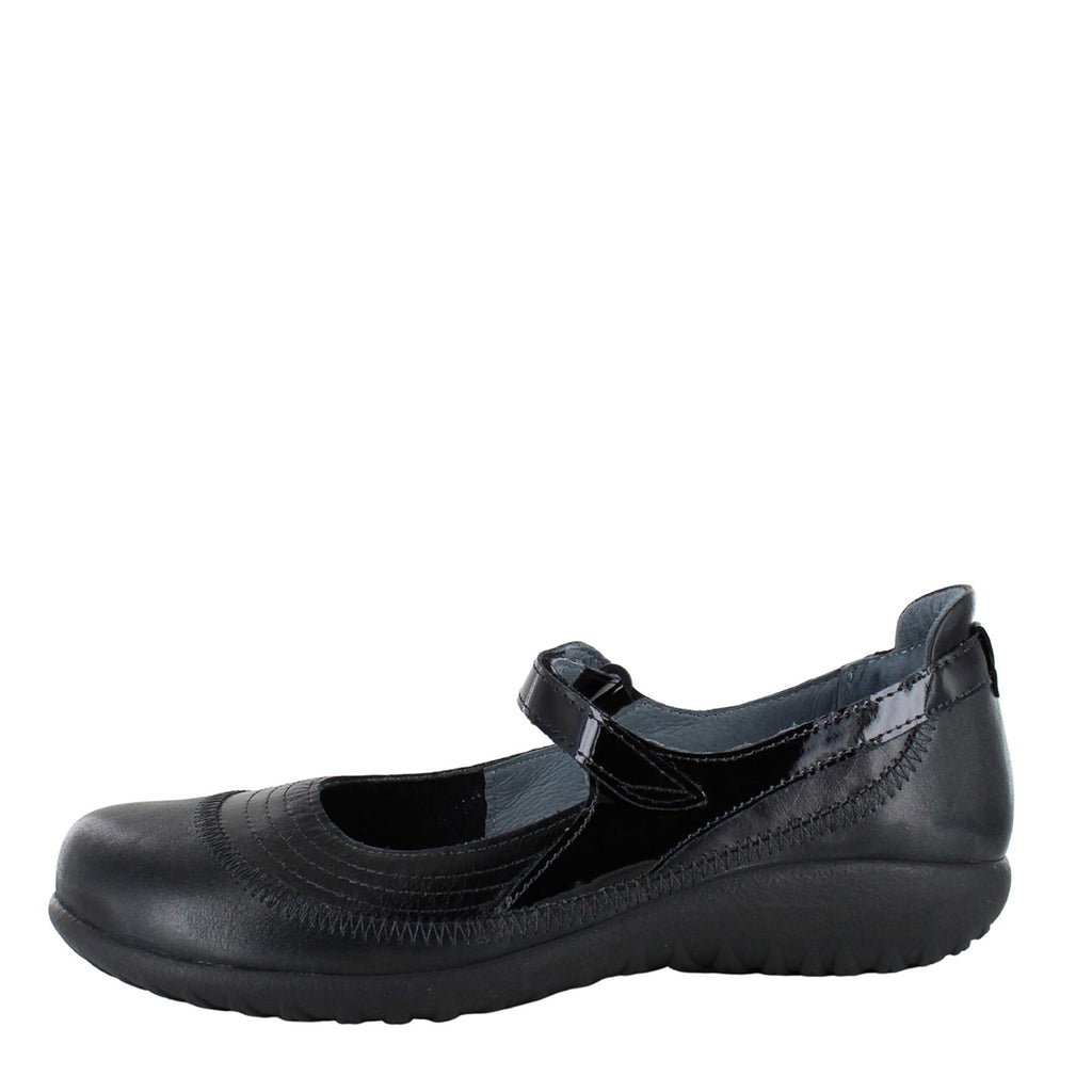 Women's Naot Kirei Mary Jane BLACK SHINY MIX 11042-N3H