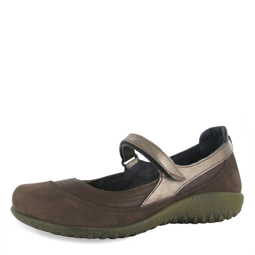 Women's Naot Kirei Mary Jane COFFEE BEAN 11042-SLG