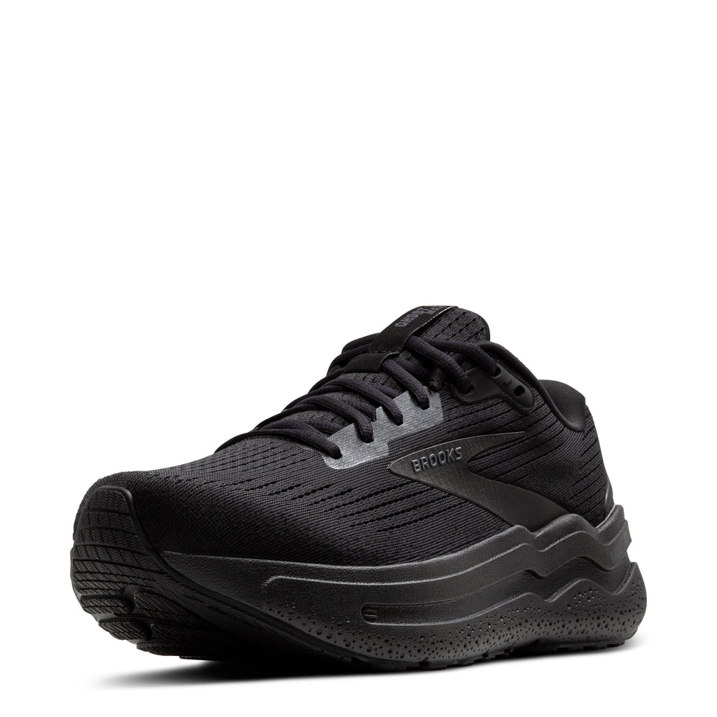 Men's Brooks Ghost Max 2 Running Shoe BLACK/BLACK/EBONY 110431 1D 020