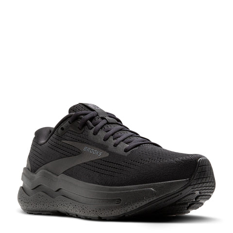 Brooks Ghost Max 黒 スポーツシューズ27.0 E Men's Ghost Max 2 Running Shoe - Black/Black/Ebony - Wide