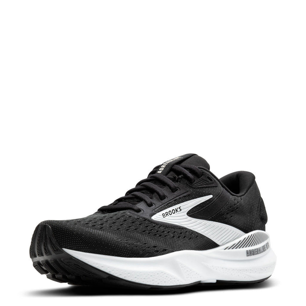 Men's Brooks Adrenaline GTS 24 Running Shoe BLACK/WHITE 110437 1D 087