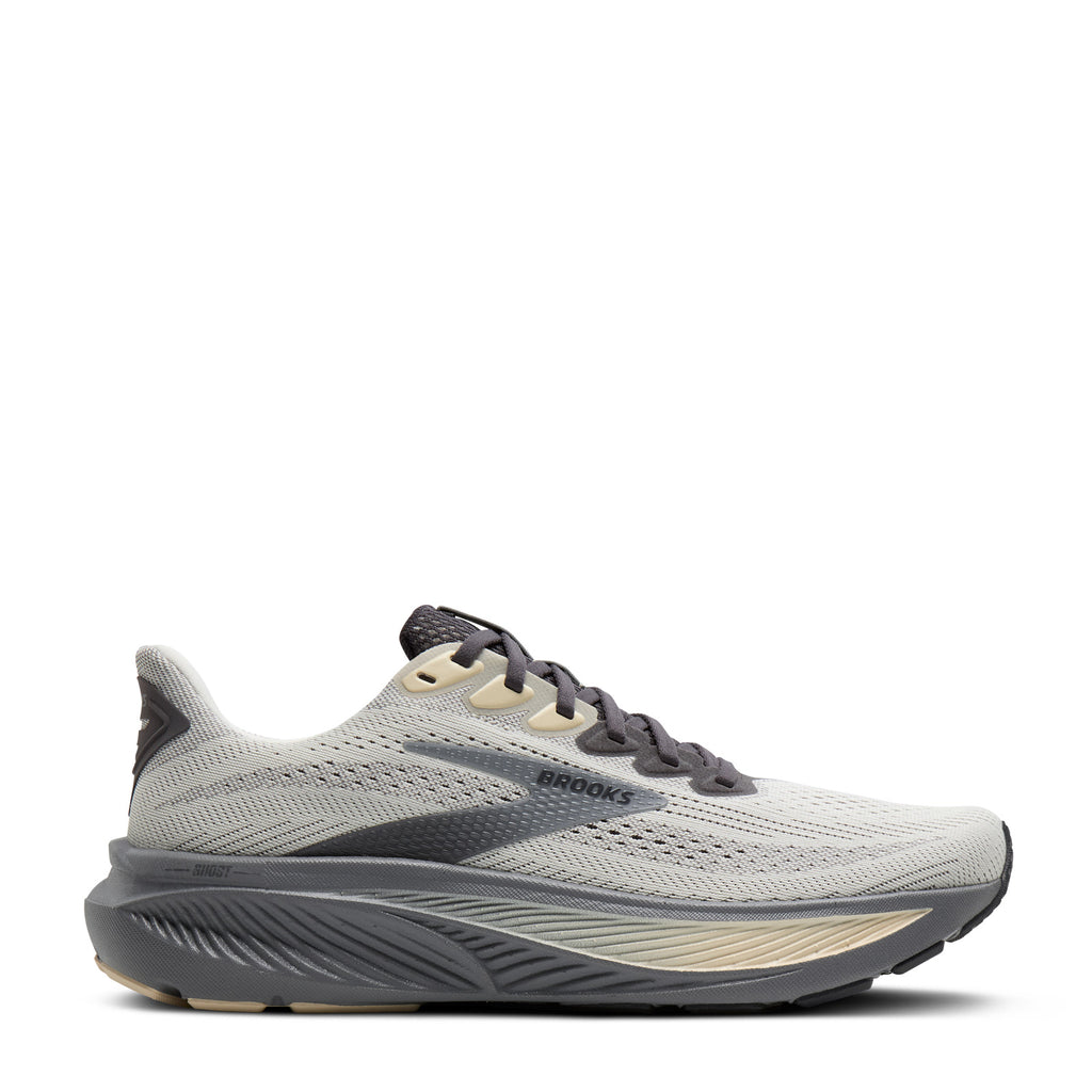 Men's Brooks Ghost 17 Running Shoe VAPOR GREY / PRIMER 110442 1D 033