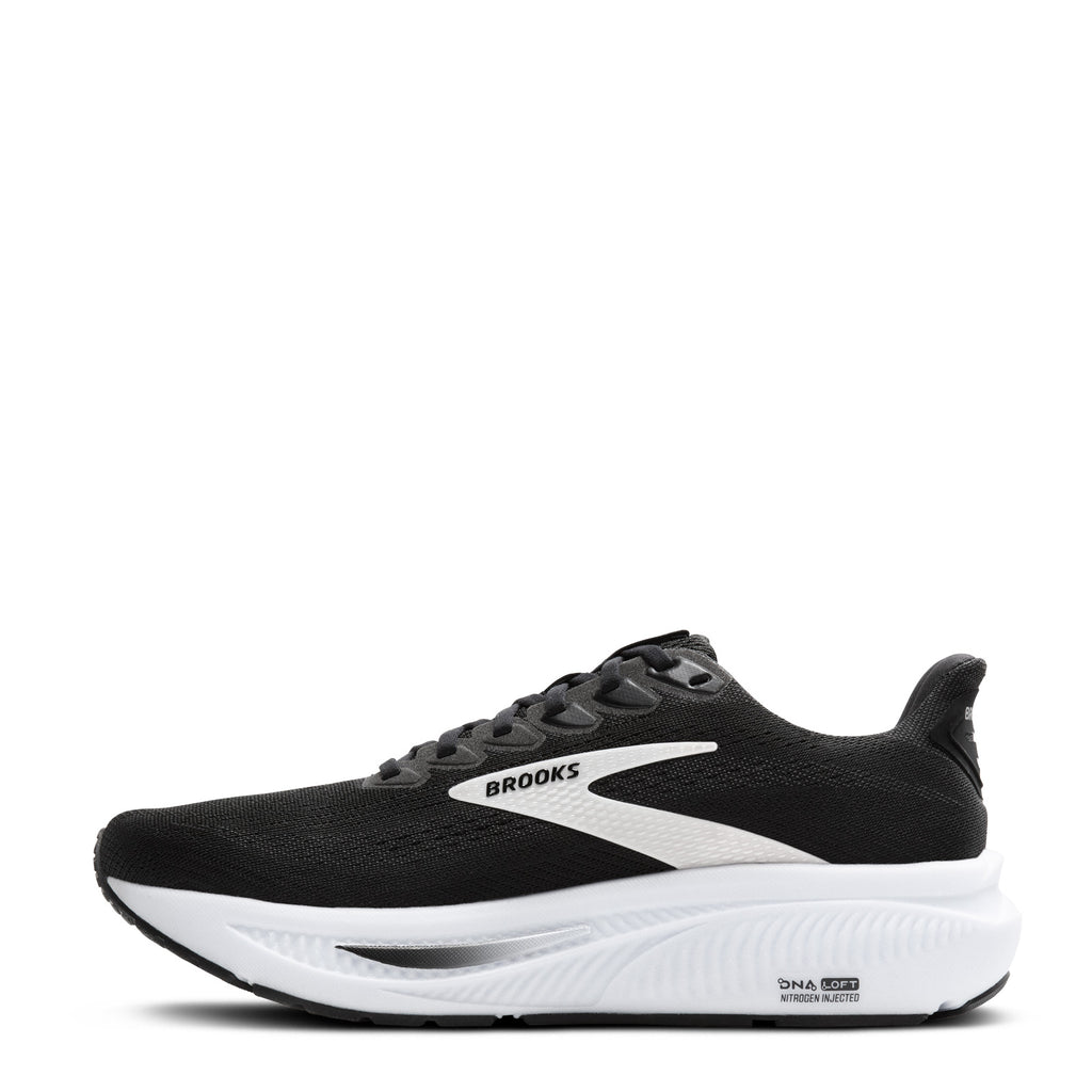 Men's Brooks Ghost 17 Running Shoe BLACK /GREY 110442 1D 090