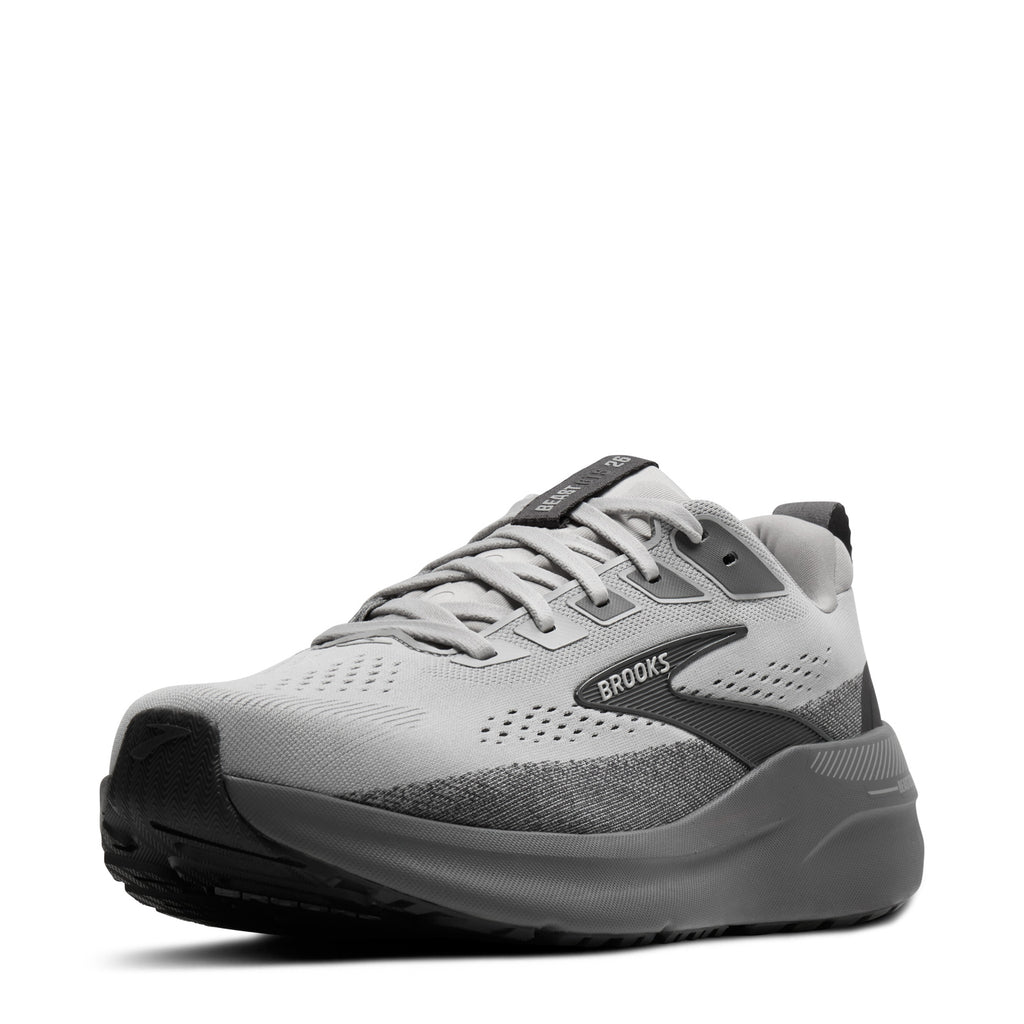 Men's Brooks Beast GTS 26 Running Shoe - Wide Width GREY 110455 2E 004