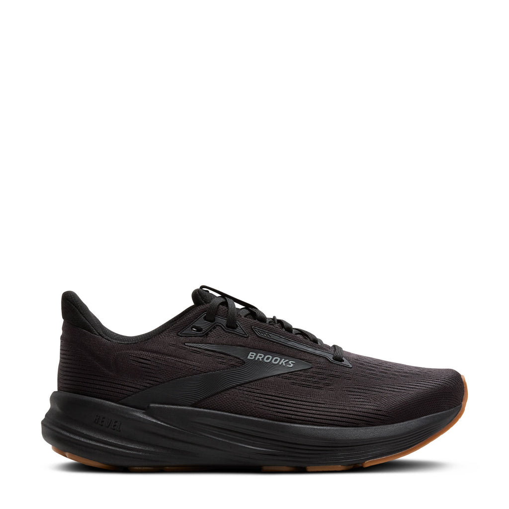 Men's Brooks Revel 8 Running Shoe SOLID BLACK 110468 1D 072