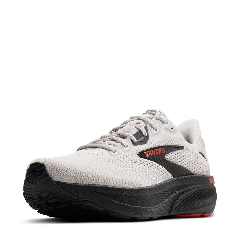 Men's Brooks Ghost 18 Running Shoe - Wide Width COCONUT / PEARL / TIGER 110493 2E 292