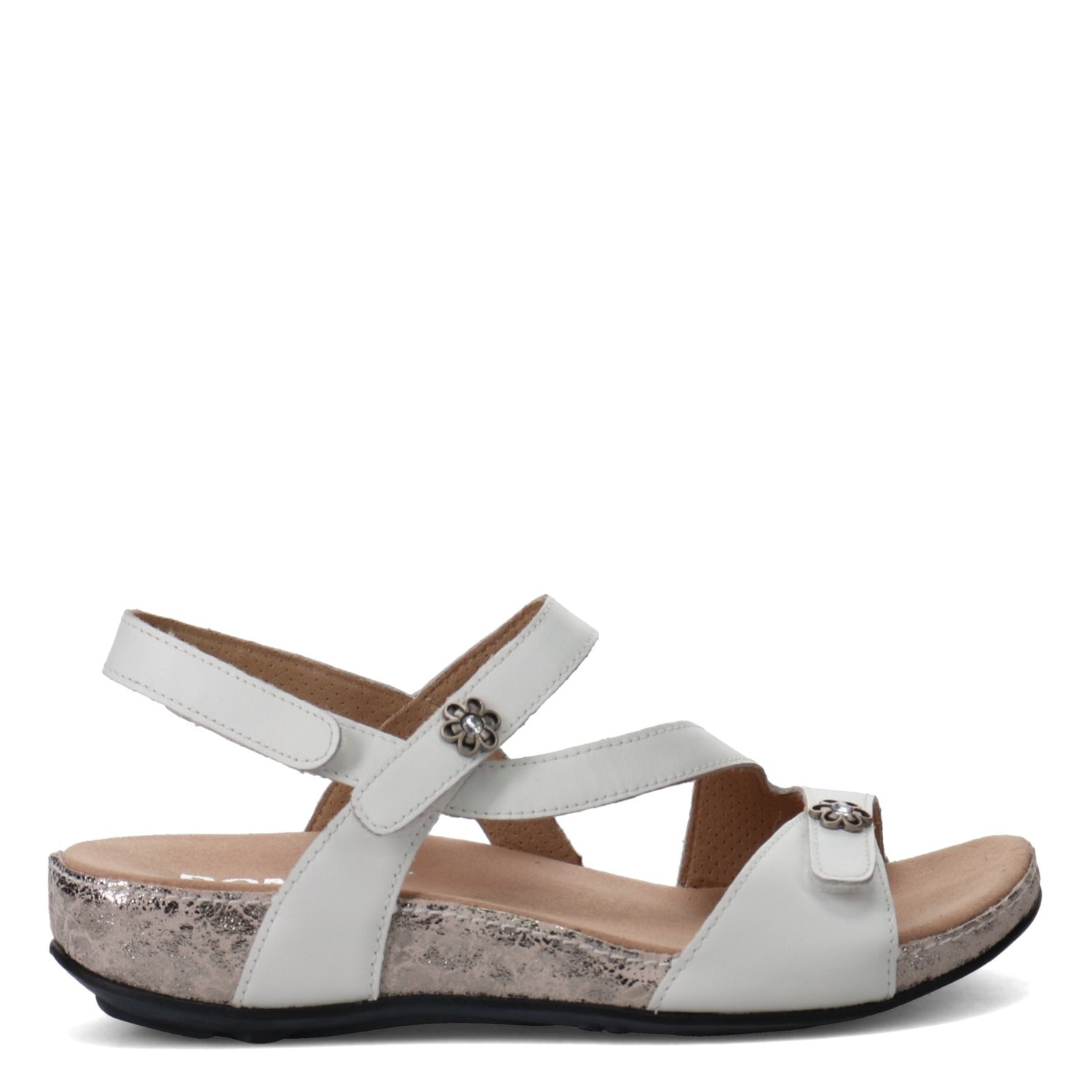 Peltz Shoes  Women's Romika Fidschi 54 Sandal WHITE 11054-34002