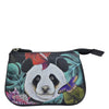 Peltz Shoes  Women's Anuschka Medium Sized Coin Purse PANDA 1107-HPP