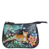 Peltz Shoes  Women's Anuschka Medium Sized Coin Purse JUNGLE QUEEN 1107-JQN