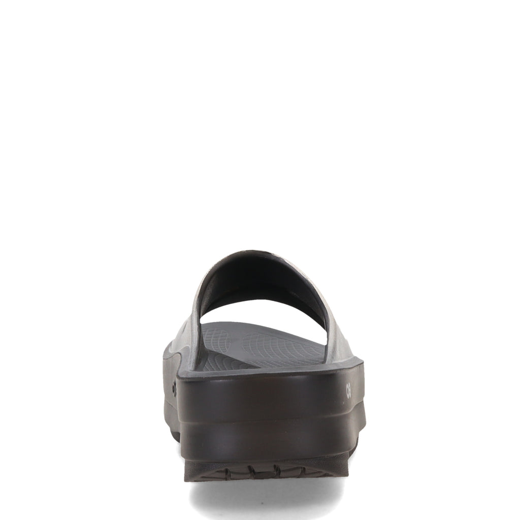 Women's Oofos OOmega OOahh Luxe Sandal LATTE 1111-LATTE