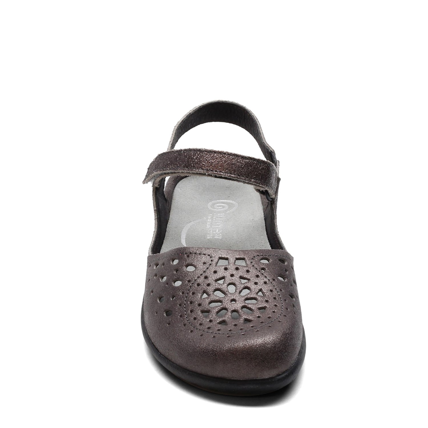 Peltz Shoes  Women's Naot Arataki Sandal GREY SHIMMER 11124-B77