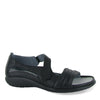 Peltz Shoes  Women's Naot Papaki Sandal Soft Black 11125-BA6