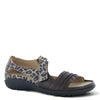 Peltz Shoes  Women's Naot Papaki Sandal Soft Brown/Cheetah 11125-SIL
