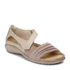 Peltz Shoes  Women's Naot Papaki Sandal Stone/Beige 11125-WBS
