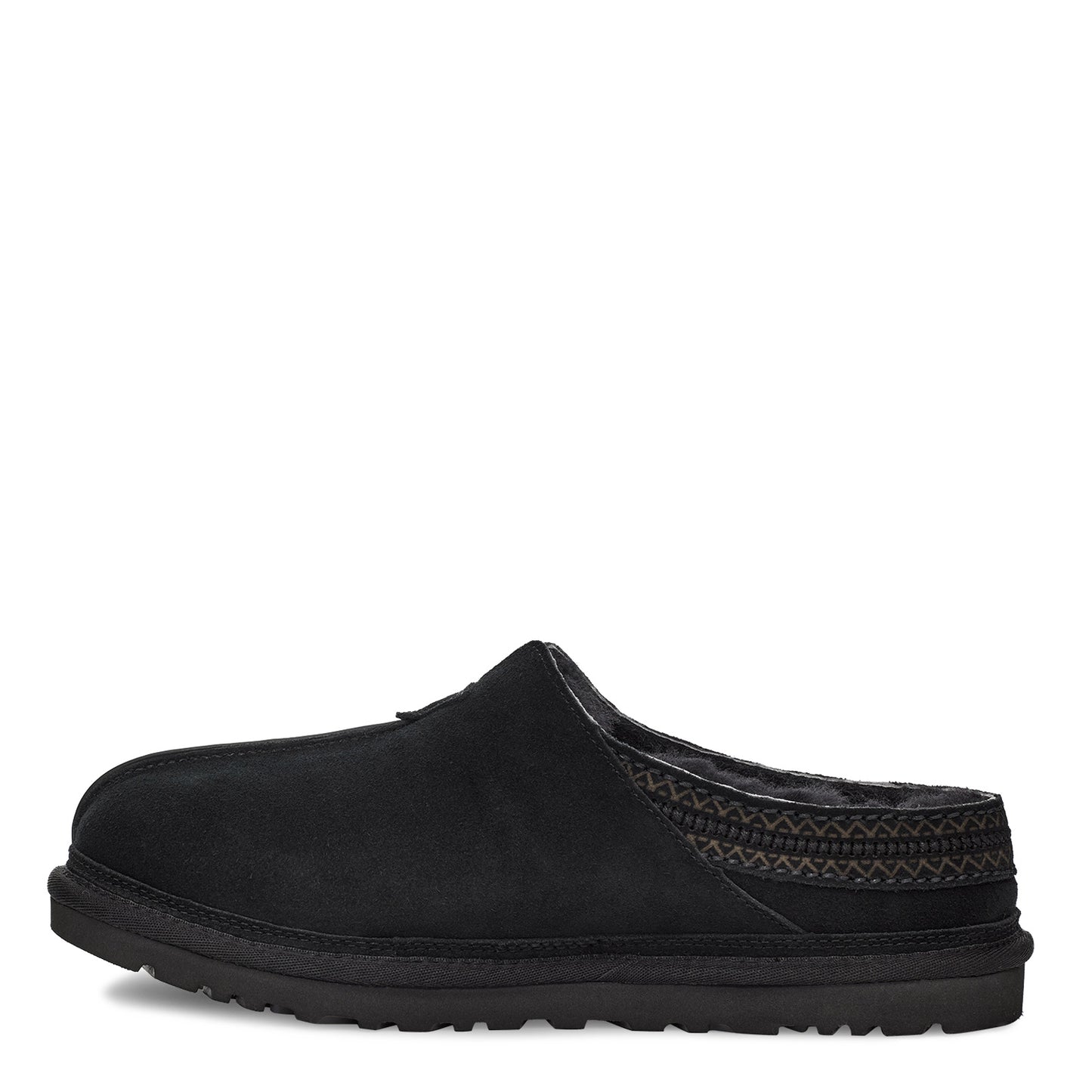 Peltz Shoes  Men's Ugg Neuman Slipper Black 1113631-BLK