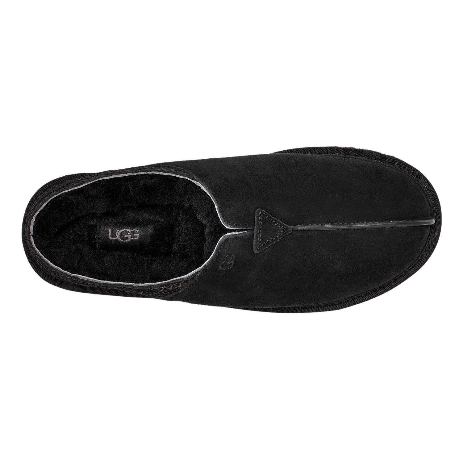 Peltz Shoes  Men's Ugg Neuman Slipper Black 1113631-BLK