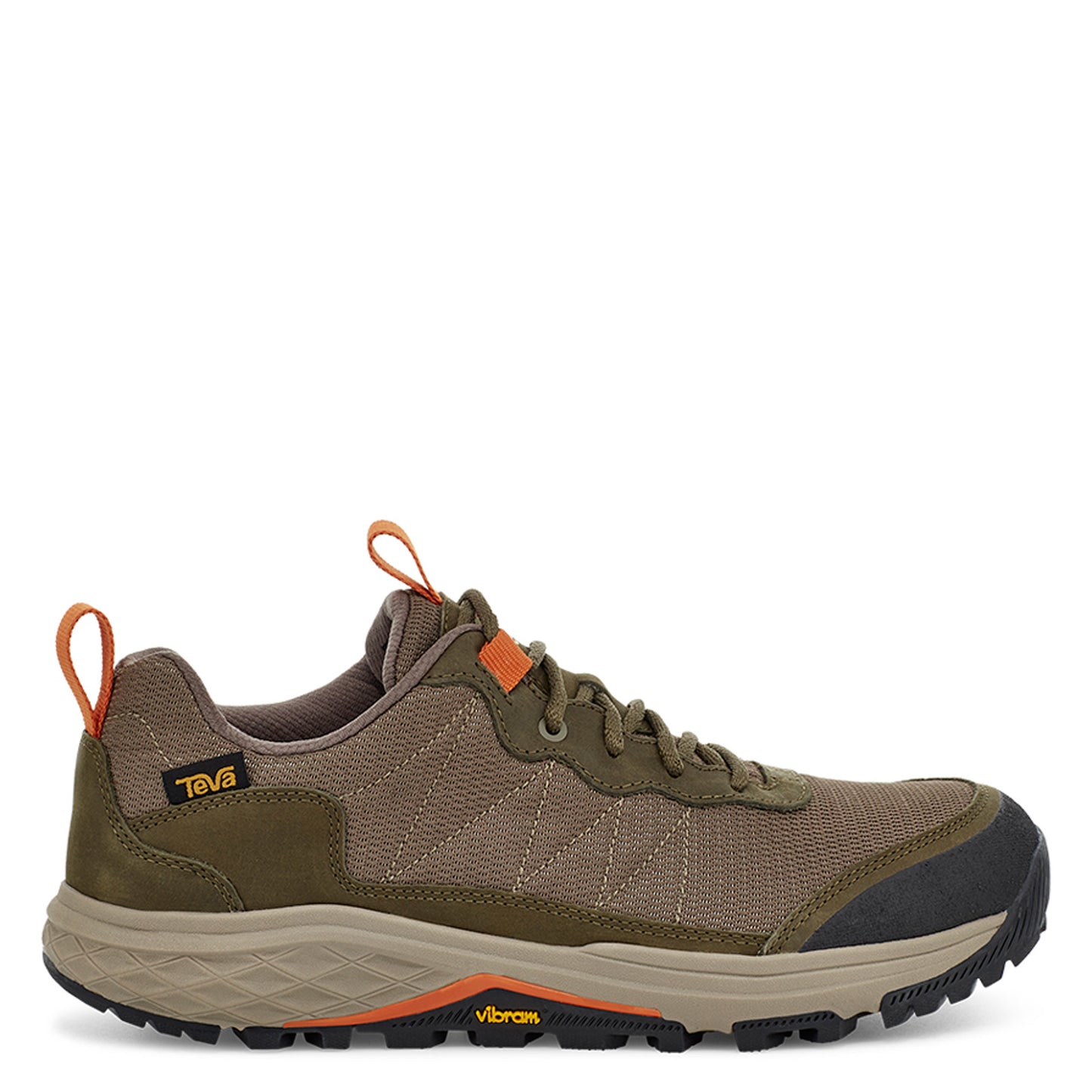Peltz Shoes  Men's Teva Ridgeview RP Waterproof Hiking Shoe DARK OLIVE 1116627-DOL