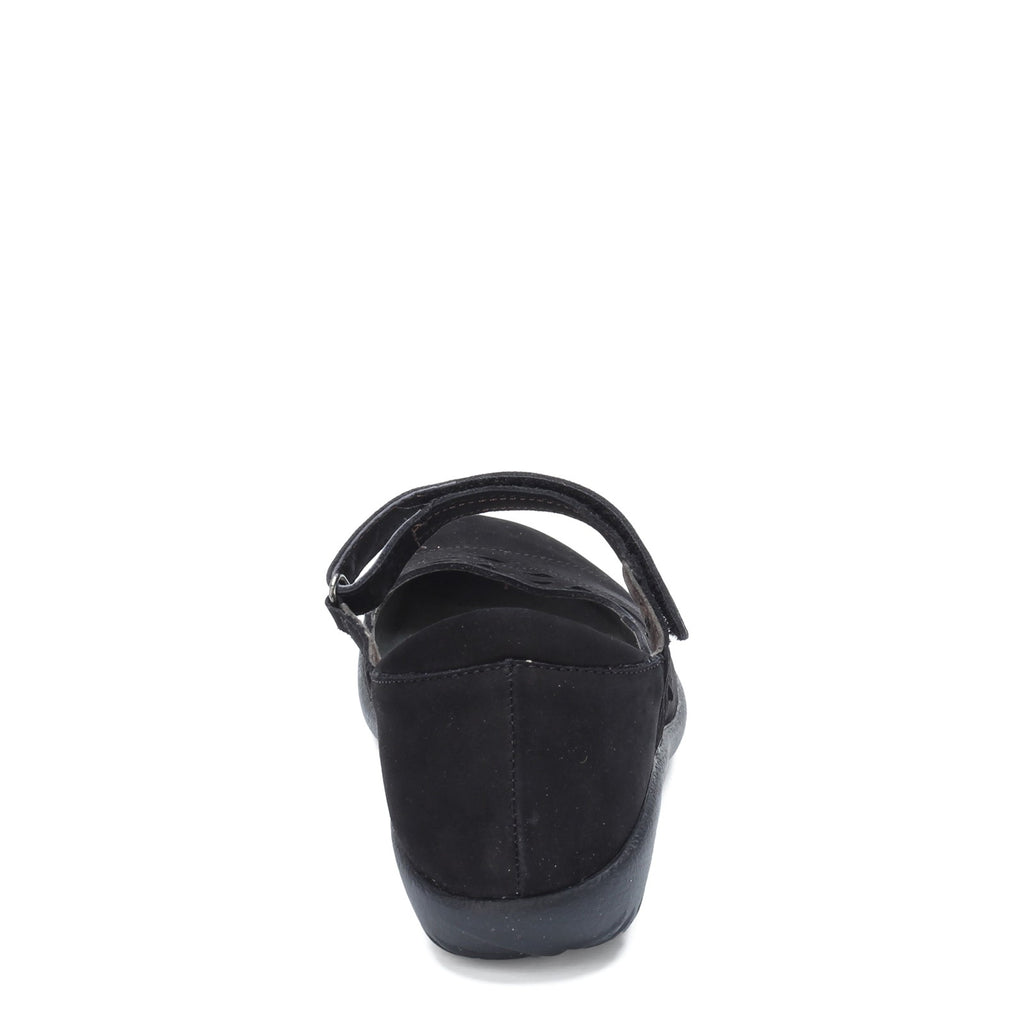 Women's Naot Agathis Mary Jane BLACK VELVET NUBUCK 11170-B12