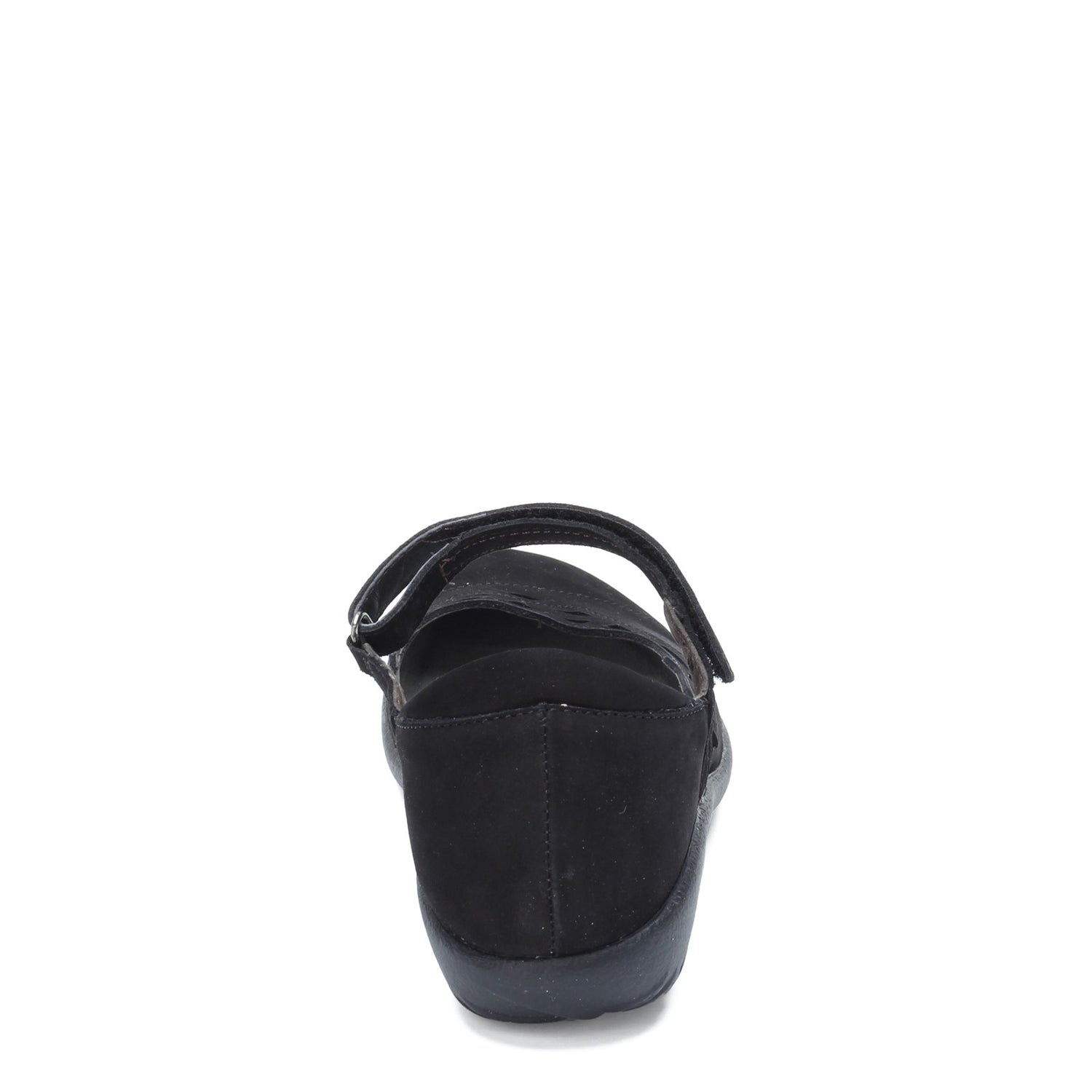 Peltz Shoes  Women's Naot Agathis Maryjane Black Velvet Nubuck 11170-B12
