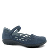 Peltz Shoes  Women's Naot Agathis Mary Jane Navy Nubuck 11170-D74