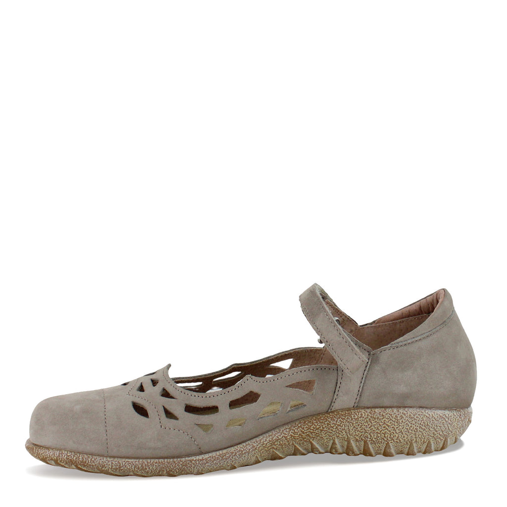 Women's Naot Agathis Mary Jane STONE NUBUCK 11170-H53