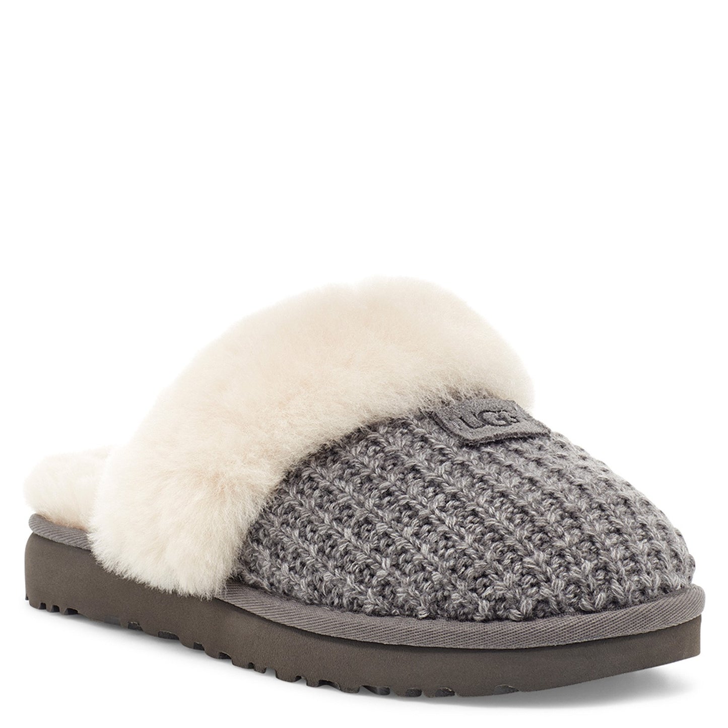 Peltz Shoes  Women's Ugg Cozy Slipper CHARCOAL 1117659-CHRC