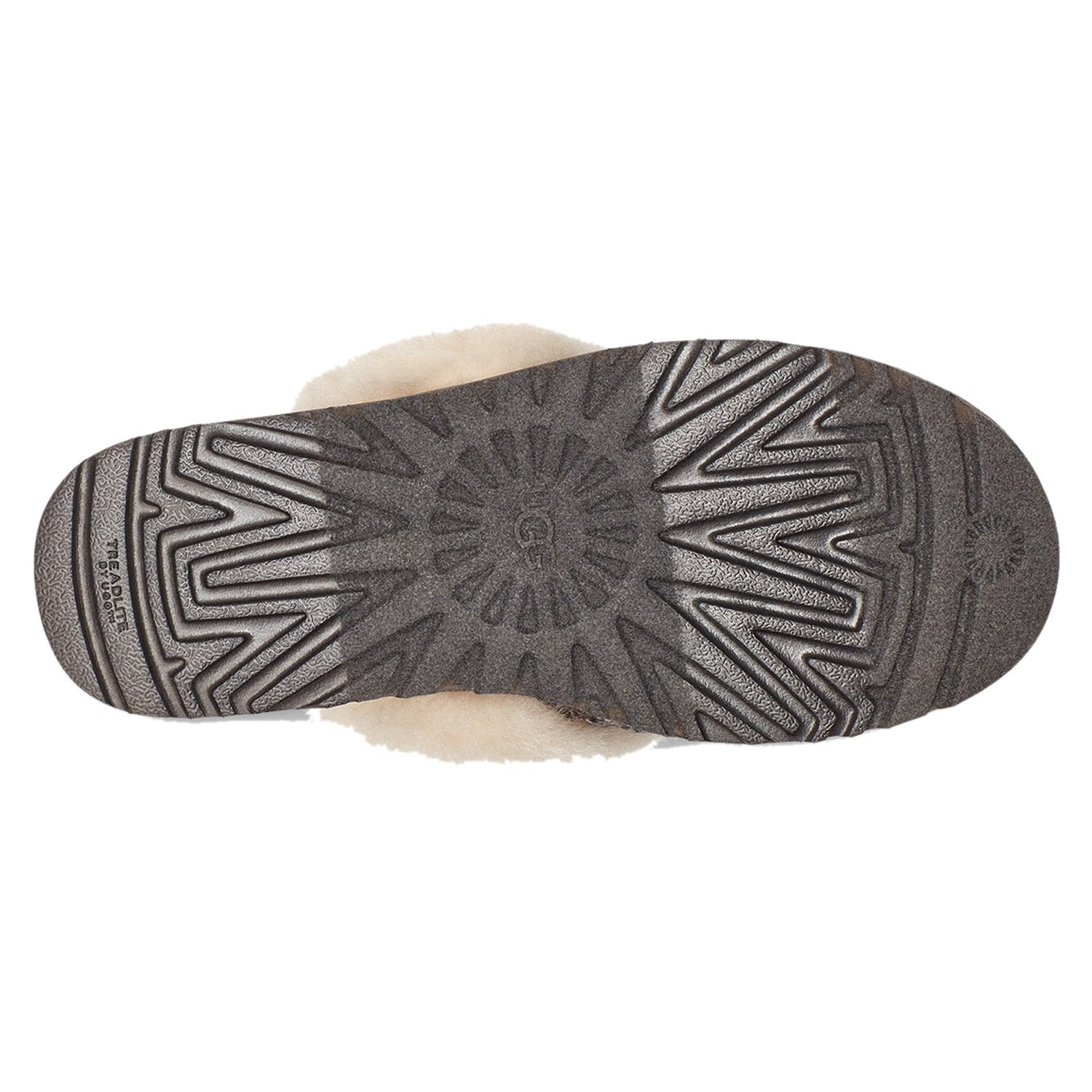 Peltz Shoes  Women's Ugg Cozy Slipper CHARCOAL 1117659-CHRC