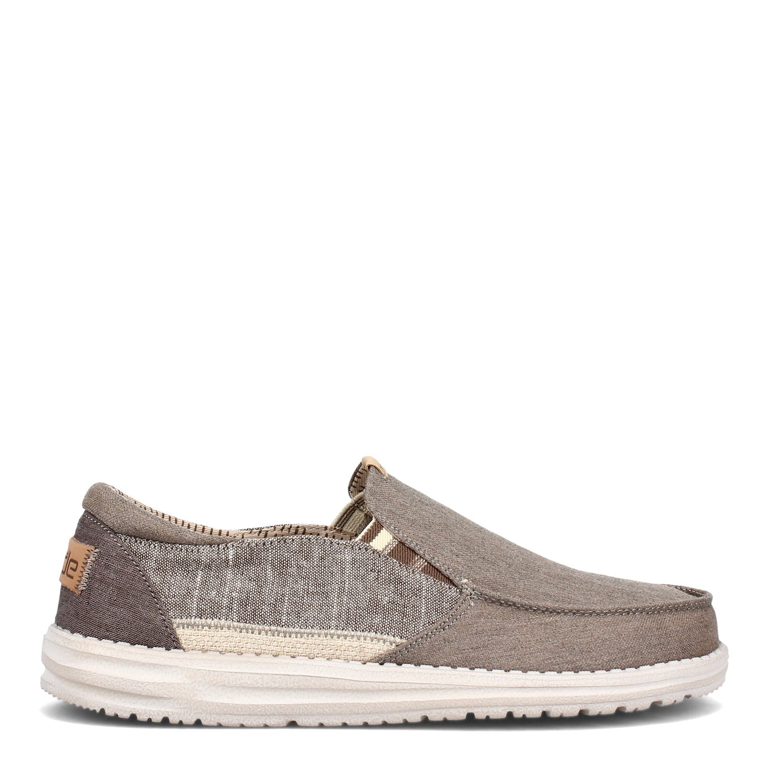 Peltz Shoes  Men's Hey Dude Thad Sox Slip-On WALNUT 111911621