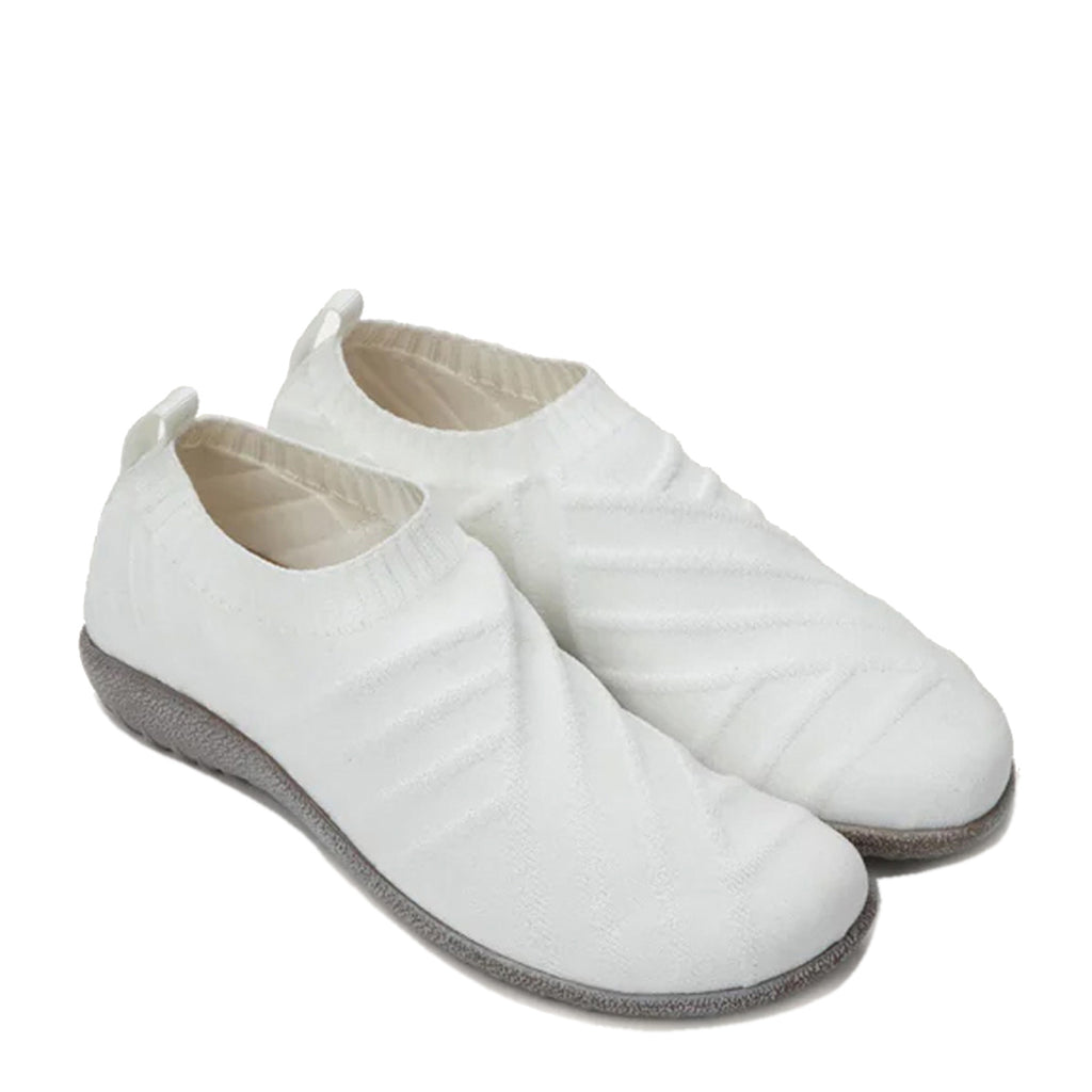 Women's Naot Okahu Slip-On WHITE / SILVER 11193-35H