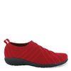 Peltz Shoes  Women's Naot Okahu Slip-On Red Knit 11193-70C