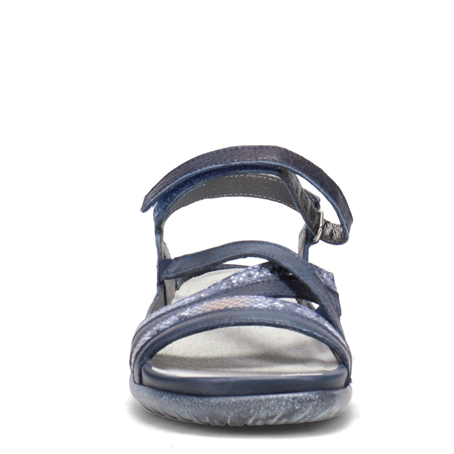 Peltz Shoes  Women's Naot Toi Sandal BLUE MULTI 11200-PEN