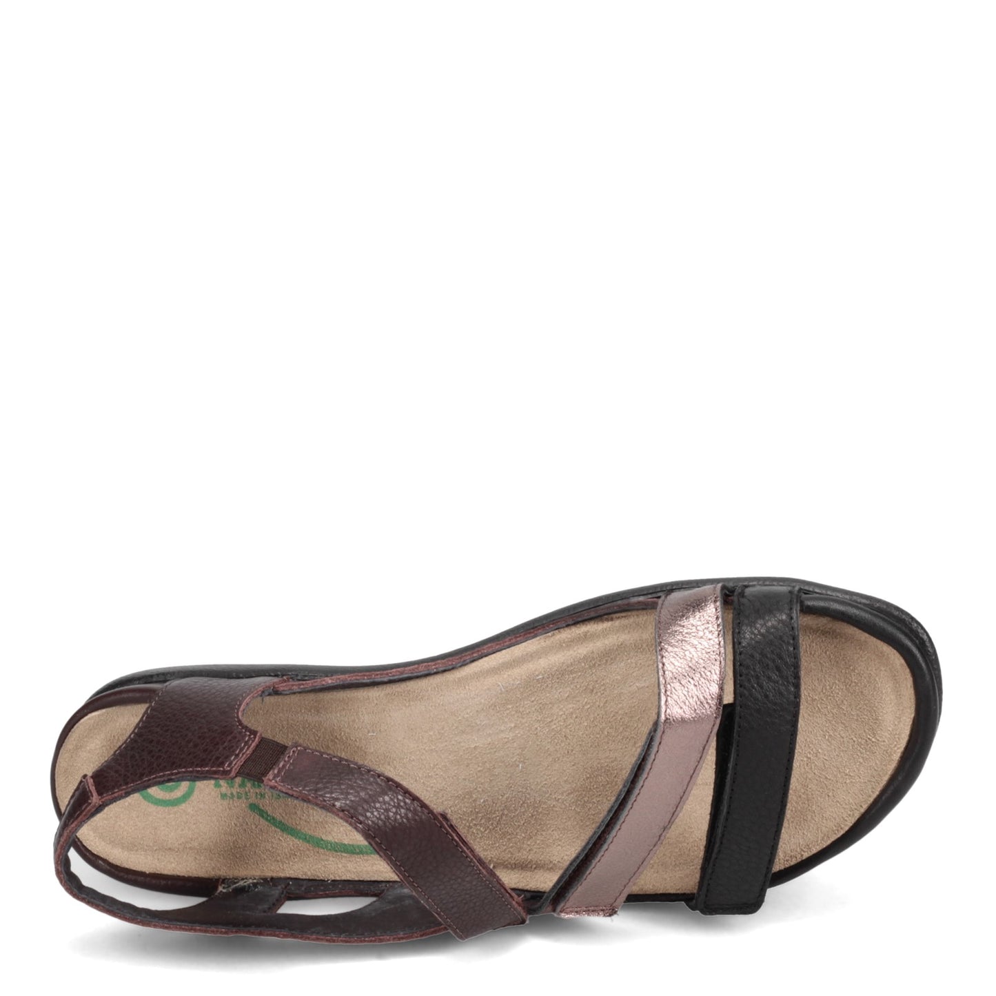 Peltz Shoes  Women's Naot Whetu Sandal BLACK 11201-NSW
