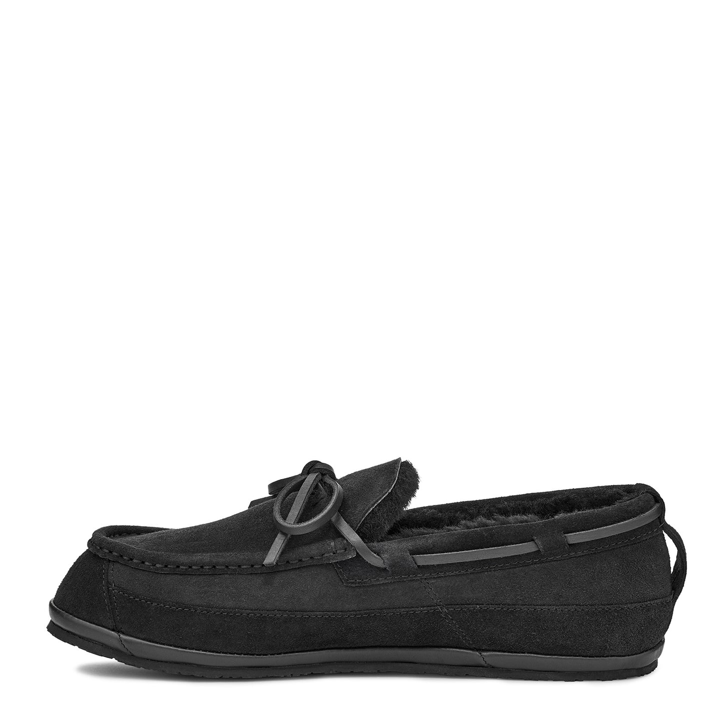 Peltz Shoes  Men's Ugg Parkdale Moc Toe Slip-On Black 1120924-BLK