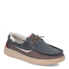 Peltz Shoes  Men's Hey Dude Welsh Grip Boat Shoe DEEP BLUE 112222723