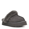 Peltz Shoes  Women's Ugg Disquette Slipper CHARCOAL 1122550-CHRC