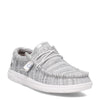 Peltz Shoes  Men's Hey Dude Wally Free Slip-On METAL 112273193